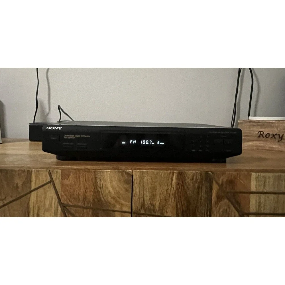 Sony ST-JX661 AM/FM Stereo Tuner Quartz Lock Digital Synthesizer TESTED WORKING